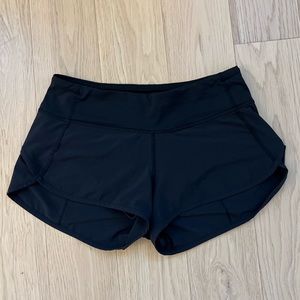 Black lululemon shorts